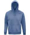 03568 Unisex Stellar Organic Hoodie Blue colour image